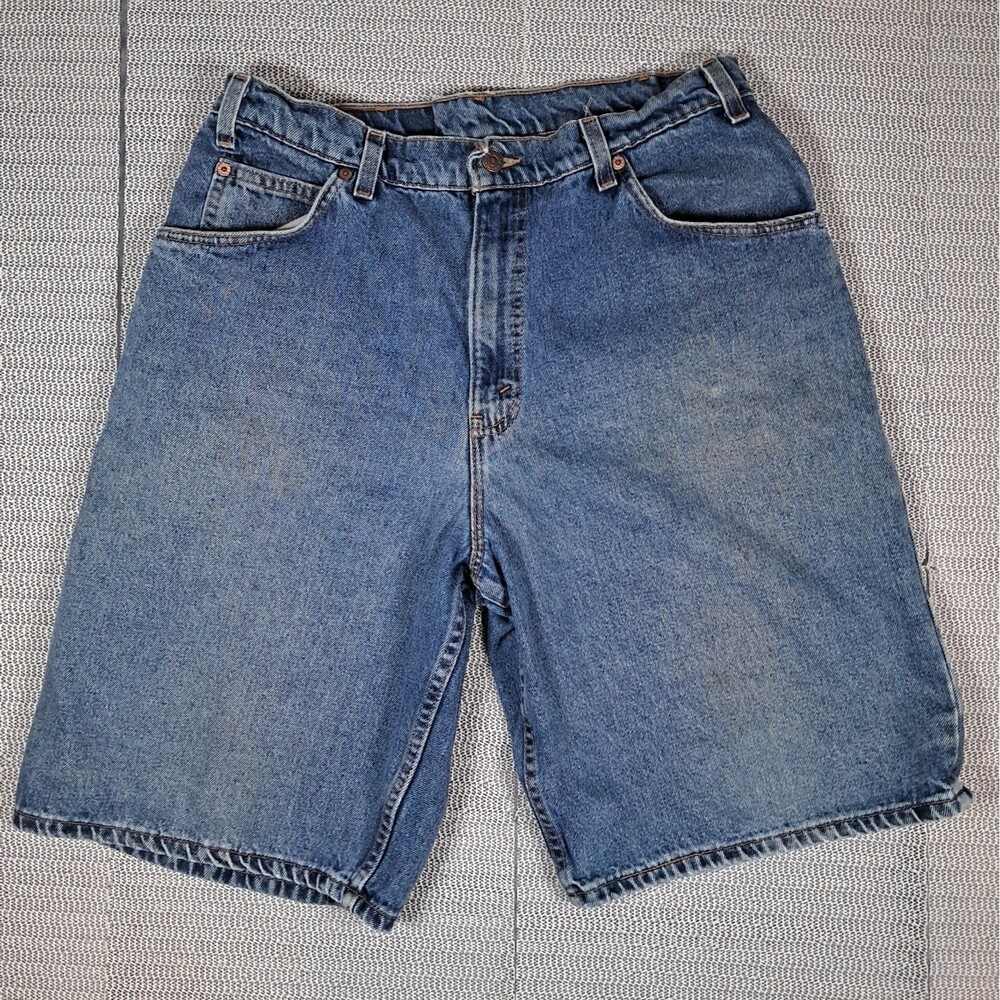 Levi's White Tab 565 Wide Leg Men's Shorts 34x13 Dad Core Skater